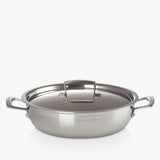 Le Creuset 3-PLY Stainless Steel 24cm Shallow Casserole