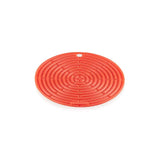 Le Creuset Cast Iron 26cm Round Grillit Volcanic with Cool Tool And Basting Brush