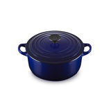Le Creuset Cast Iron Round Casserole 20cm Indigo
