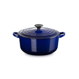 Le Creuset Cast Iron Round Casserole 20cm Indigo