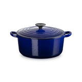 Le Creuset Cast Iron Round Casserole 24cm Indigo