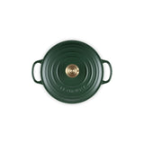 Le Creuset Cast Iron Round Casserole In Forêt - 2.4L