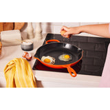 Le Creuset Cast Iron Round Skillet In Volcanic