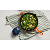 Le Creuset Cast Iron Round Skillet In Volcanic