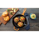 Le Creuset Cast Iron Round Skillet In Volcanic