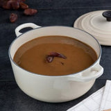 Le Creuset Classic Cast Iron Round Casserole 20cm Crème