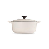Le Creuset Classic Cast Iron Round Casserole 20cm Crème