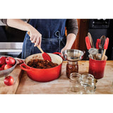 Le Creuset Craft 5-Piece Utensil Set In Cerise