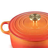 Le Creuset Flamme Dorée Round Casserole 24cm
