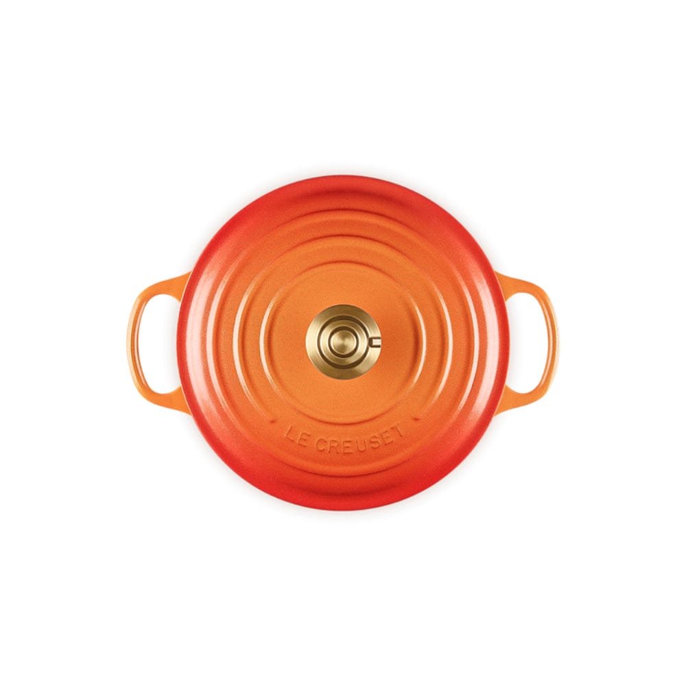 Le Creuset Flamme Dorée Round Casserole 24cm