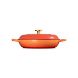 Le Creuset Flamme Dorée Shallow Casserole 30cm