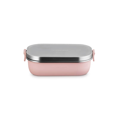 Le Creuset On The Go Lunch Box, 900ml In Shell Pink