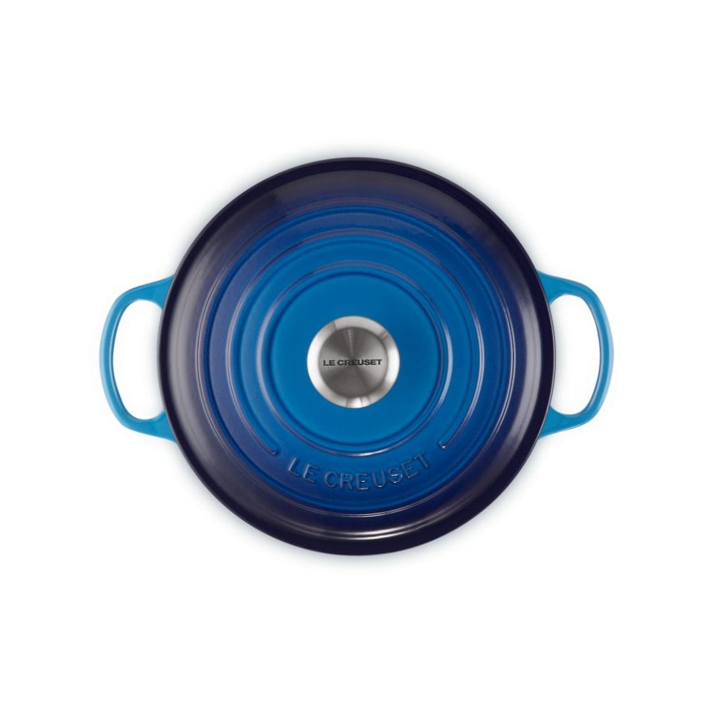Le Creuset Round Casserole 24Cm In Azure