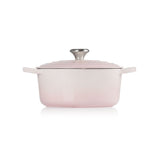 Le Creuset Round Casserole 24cm In Shell Pink