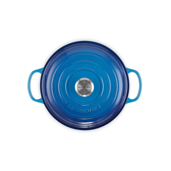 Le Creuset Shallow Casserole 26cm In Azure
