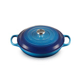 Le Creuset Shallow Casserole 30cm In Azure