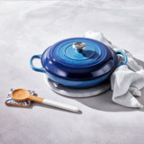 Le Creuset Shallow Casserole 30cm In Azure