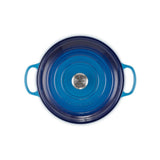 Le Creuset Shallow Casserole 30cm In Azure