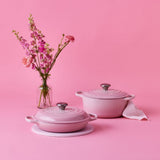Le Creuset Shallow Casserole 30Cm Shell Pink