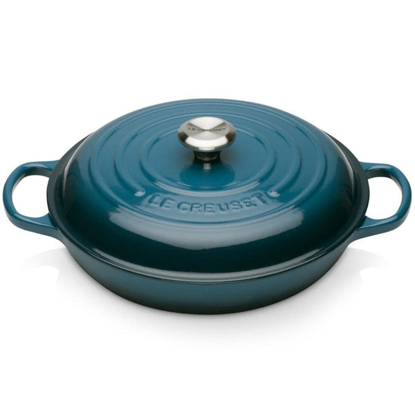 Le Creuset Shallow Casserole Dish 26cm In Deep Teal