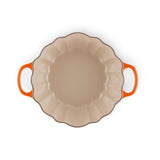 Le Creuset Signature Cast Iron Pumpkin Casserole In Volcanic, 24cm