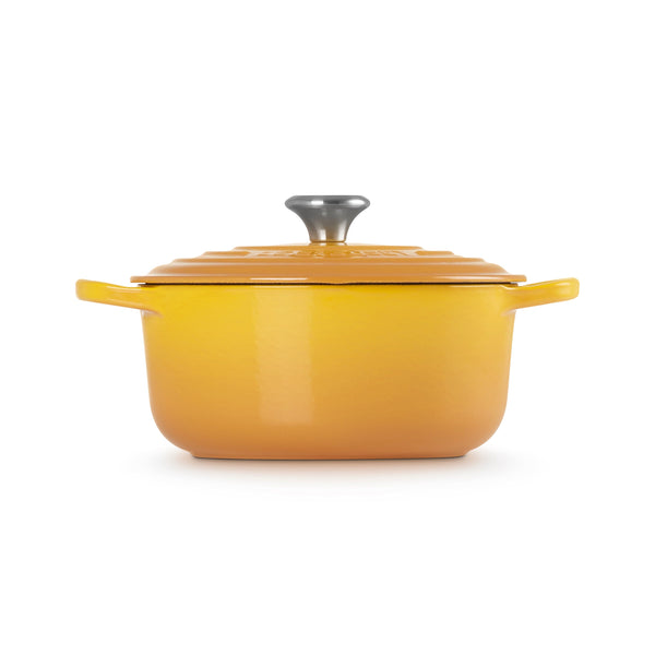 Le Creuset Signature Cast Iron Round Casserole 20cm in Nectar