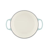 Le Creuset Signature Cast Iron Round Casserole 24cm In Sea Salt