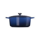 Le Creuset Signature Cast Iron Round Casserole 26cm Lapis