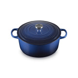 Le Creuset Signature Cast Iron Round Casserole 26cm Lapis