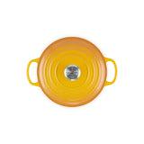 Le Creuset Signature Cast Iron Round Casserole 28cm in Nectar