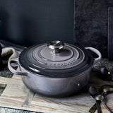 Le Creuset Signature Cast Iron Sauteuse Oven 24cm In Flint