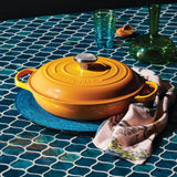 Le Creuset Signature Cast Iron Shallow Casserole 26cm in Nectar