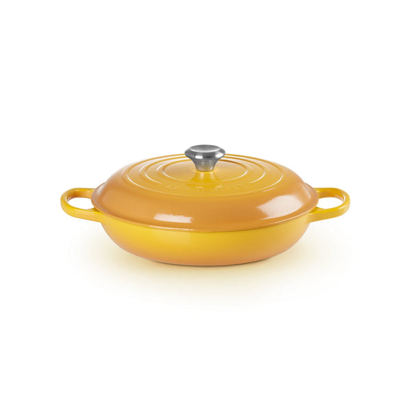 Le Creuset Signature Cast Iron Shallow Casserole 30cm in Nectar