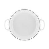 Le Creuset Signature Cast Iron Shallow Casserole 30cm White