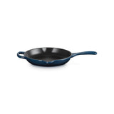 Le Creuset Signature Cast Iron Skillet with Metal Handle In Nuit, 23cm