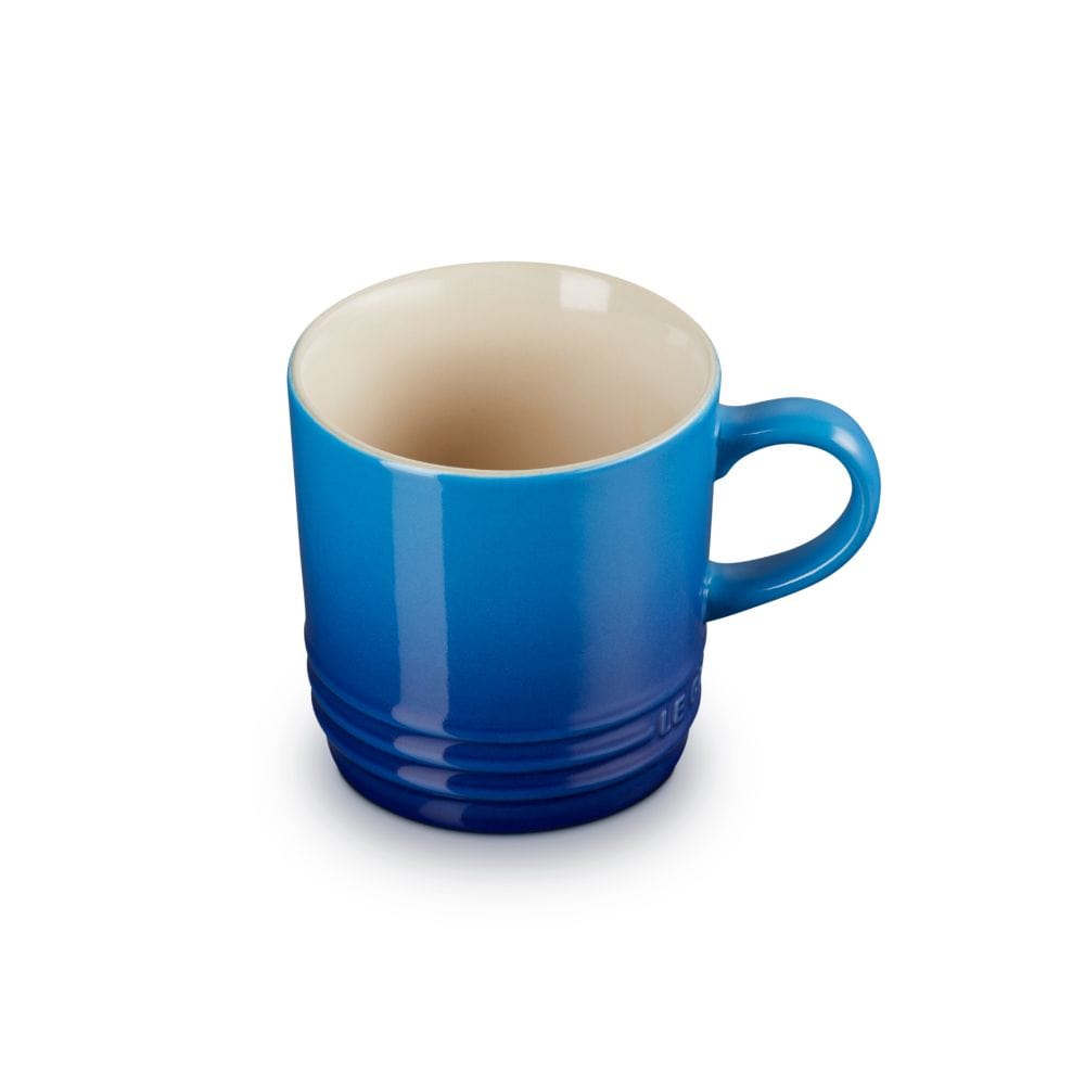 Le Creuset Stoneware 200ml Cappuccino Mug Azure