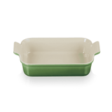 Le Creuset Stoneware 26cm Heritage Rectangular Dish Bamboo Green