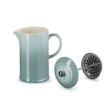 Le Creuset Stoneware Cafetiere with Metal Press 1L In Sea Salt