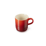 Le Creuset Stoneware Cappuccino Mug 200ml in Cerise