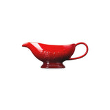 Le Creuset Stoneware Christmas Gravy Jug L'Etoile In Cerise