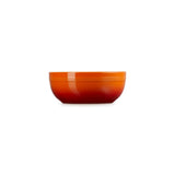 Le Creuset Stoneware Coupe Serving Bowl, 20cm In Volcanic
