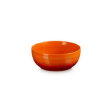 Le Creuset Stoneware Coupe Serving Bowl, 20cm In Volcanic