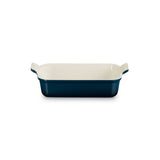 Le Creuset Stoneware Heritage Rectangular Dish 26cm In Nuit