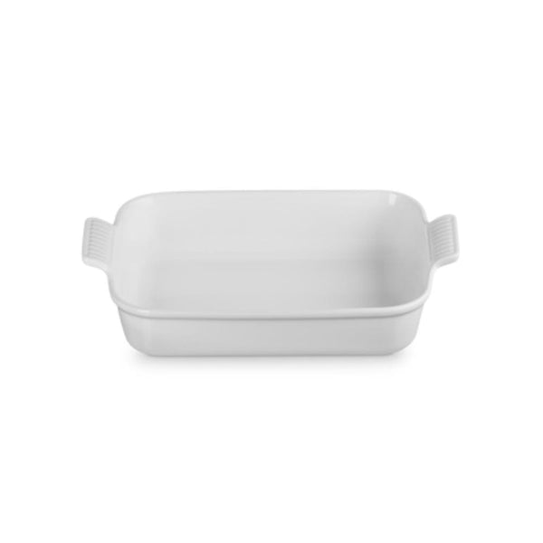 Le Creuset Stoneware Heritage Rectangular Dish 32cm In White