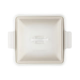 Le Creuset Stoneware Heritage Square Dish with Lid In Meringue, 1.9L