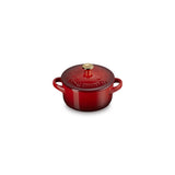 Le Creuset Stoneware Holly Petite Casserole in Cerise