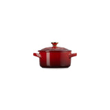 Le Creuset Stoneware Holly Petite Casserole in Cerise