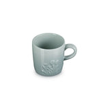 Le Creuset Stoneware Jardin Cappuccino Mug 200ml In Sea Salt