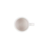 Le Creuset Stoneware Jardin Cappuccino Mug 200ml In Shell Pink