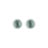 Le Creuset Stoneware Jardin Set of 2 Egg Cups In Sea Salt